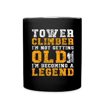 Grimpeurs industriels Tours Grimpeurs industriels - Mug uni - noir - Devant
