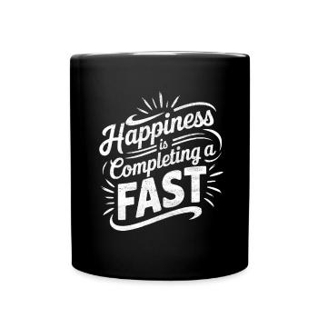 Intermittent fasting Intermittent fasting - Full Colour Mug - black - Front