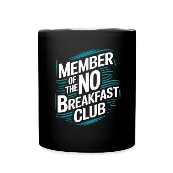 Intermittent fasting Intermittent fasting - Full Colour Mug - black - Front