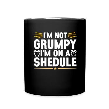 Intermittent fasting Intermittent fasting - Full Colour Mug - black - Front