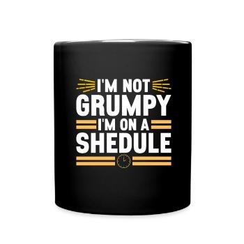 Jeûne intermittent Jeûne intermittent - Mug uni - noir - Devant