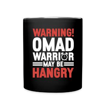 Intermittent fasting Intermittent fasting - Full Colour Mug - black - Front