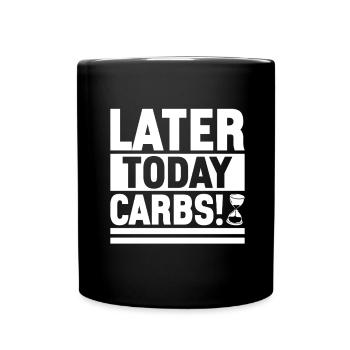 Intermittent fasting Intermittent fasting - Full Colour Mug - black - Front