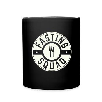 Intermittent fasting Intermittent fasting - Full Colour Mug - black - Front