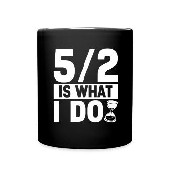 Intermittent fasting Intermittent fasting - Full Colour Mug - black - Front