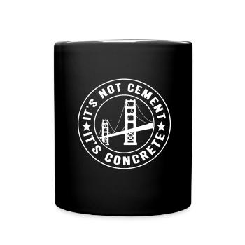 Ingénieur des ponts Construction de ponts - Mug uni - noir - Devant
