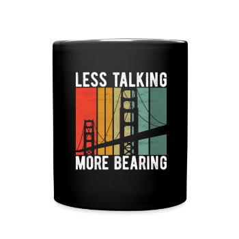 Bridge Engineer Bridge Construction - Full Colour Mug - black - Front