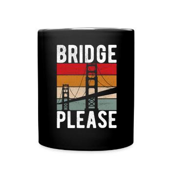 Ingénieur des ponts Construction de ponts - Mug uni - noir - Devant
