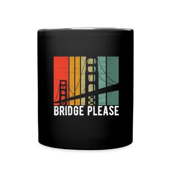 Ingénieur des ponts Construction de ponts - Mug uni - noir - Devant