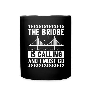 Ingénieur des ponts Construction de ponts - Mug uni - noir - Devant