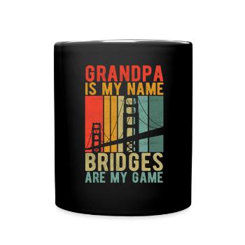 Ingénieur des ponts Construction de ponts - Mug uni - noir - Devant