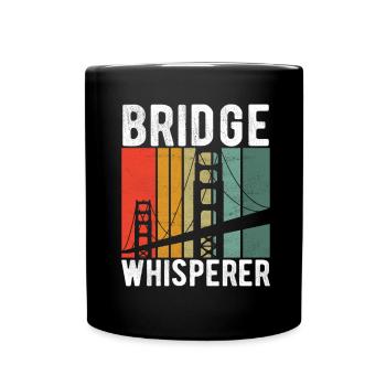 Ingénieur des ponts Construction de ponts - Mug uni - noir - Devant