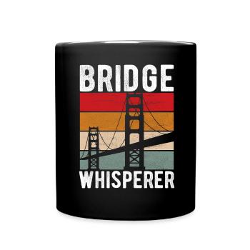 Ingénieur des ponts Construction de ponts - Mug uni - noir - Devant