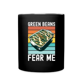 Green Bean Casserole - Full Colour Mug - black - Front