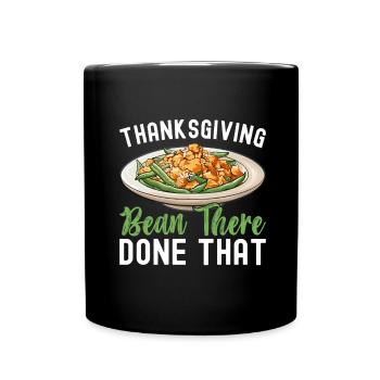 Green Bean Casserole - Full Colour Mug - black - Front