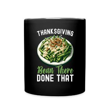 Green Bean Casserole - Full Colour Mug - black - Front