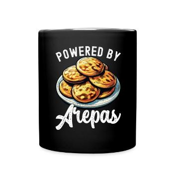 Venezuelan Arepas - Full Colour Mug - black - Front