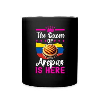 Venezuelan Arepas - Full Colour Mug - black - Front