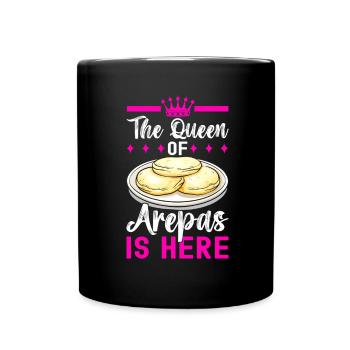 Venezuelan Arepas - Full Colour Mug - black - Front