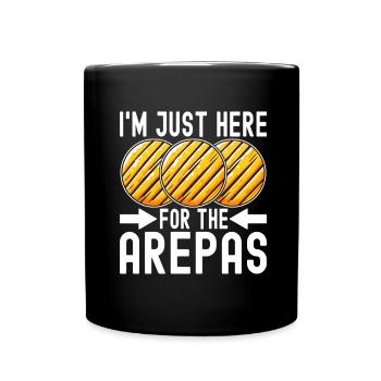 Arepas vénézuélienne - Mug uni - noir - Devant
