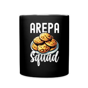 Venezuelan Arepas - Full Colour Mug - black - Front
