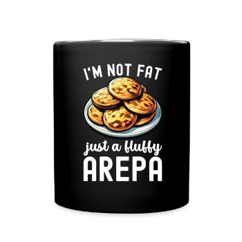 Venezuelan Arepas - Full Colour Mug - black - Front