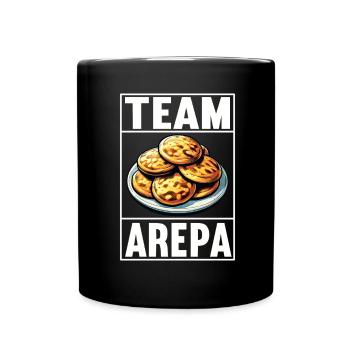 Venezuelan Arepas - Full Colour Mug - black - Front