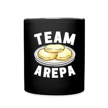 Venezuelan Arepas - Full Colour Mug - black - Front