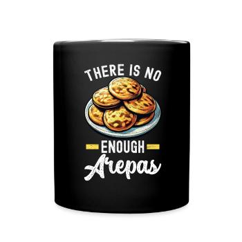 Venezuelan Arepas - Full Colour Mug - black - Front