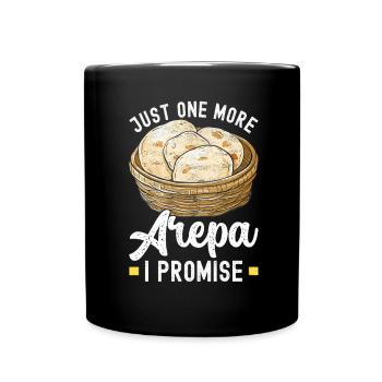 Venezuelan Arepas - Full Colour Mug - black - Front