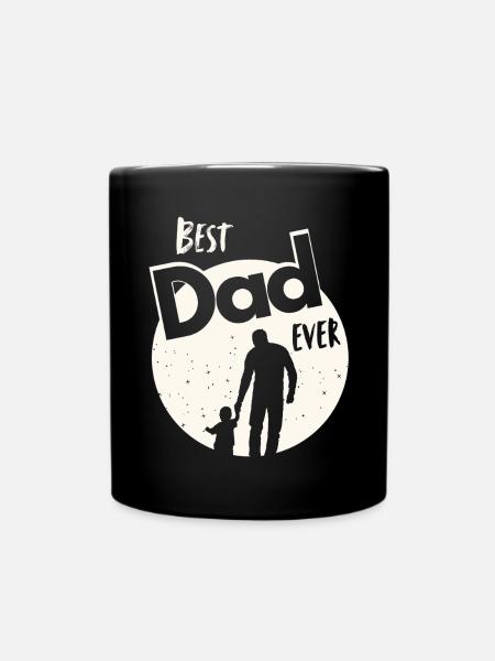 Le meilleur papa de tous les temps - Mug uni - noir