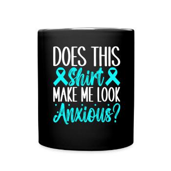 Trouble anxieux Trouble anxieux - Mug uni - noir - Devant