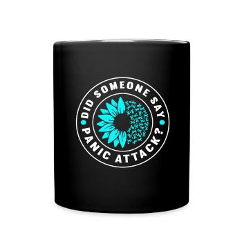 Trouble anxieux Trouble anxieux - Mug uni - noir - Devant