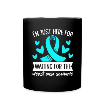 Trouble anxieux Trouble anxieux - Mug uni - noir - Devant