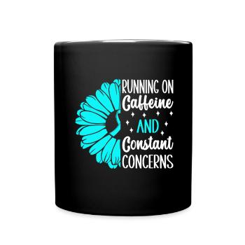 Trouble anxieux Trouble anxieux - Mug uni - noir - Devant