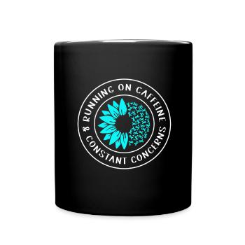 Trouble anxieux Trouble anxieux - Mug uni - noir - Devant