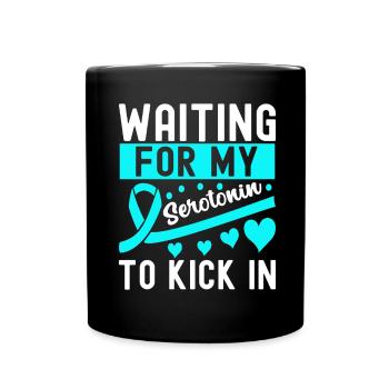 Trouble anxieux Trouble anxieux - Mug uni - noir - Devant