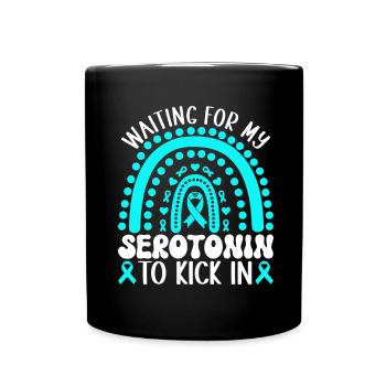 Trouble anxieux Trouble anxieux - Mug uni - noir - Devant