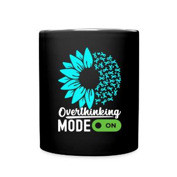Trouble anxieux Trouble anxieux - Mug uni - noir - Devant
