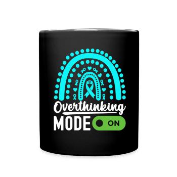 Trouble anxieux Trouble anxieux - Mug uni - noir - Devant