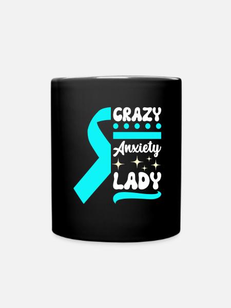 Angststörung Anxiety disorder - Tasse einfarbig - Schwarz