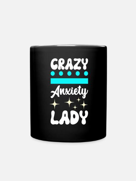 Angststörung Anxiety disorder - Tasse einfarbig - Schwarz