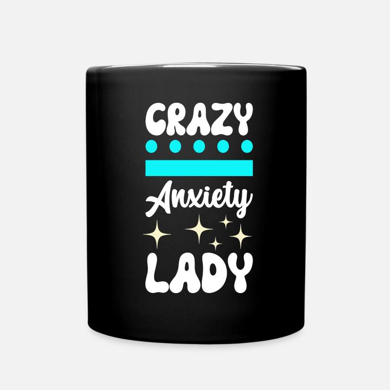 Angststörung Anxiety disorder - Tasse einfarbig - Schwarz