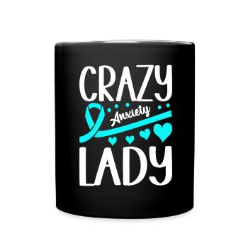 Trouble anxieux Trouble anxieux - Mug uni - noir - Devant