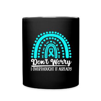 Trouble anxieux Trouble anxieux - Mug uni - noir - Devant