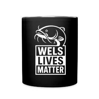 Wels lives matter - Full Colour Mug - black - Front
