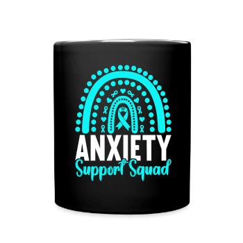 Trouble anxieux Trouble anxieux - Mug uni - noir - Devant