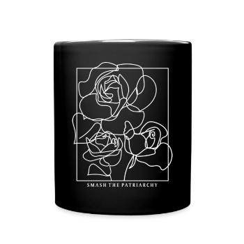 Subtiles Feministisches Statement Design - Tasse einfarbig - Schwarz - Vorne
