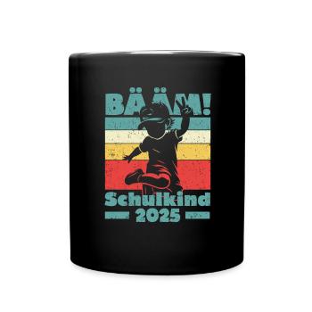 Enrollment Back to School Boys Schoolchild 2025 - Full Colour Mug - black - Front