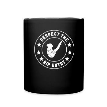 Diving diving board - Full Colour Mug - black - Front